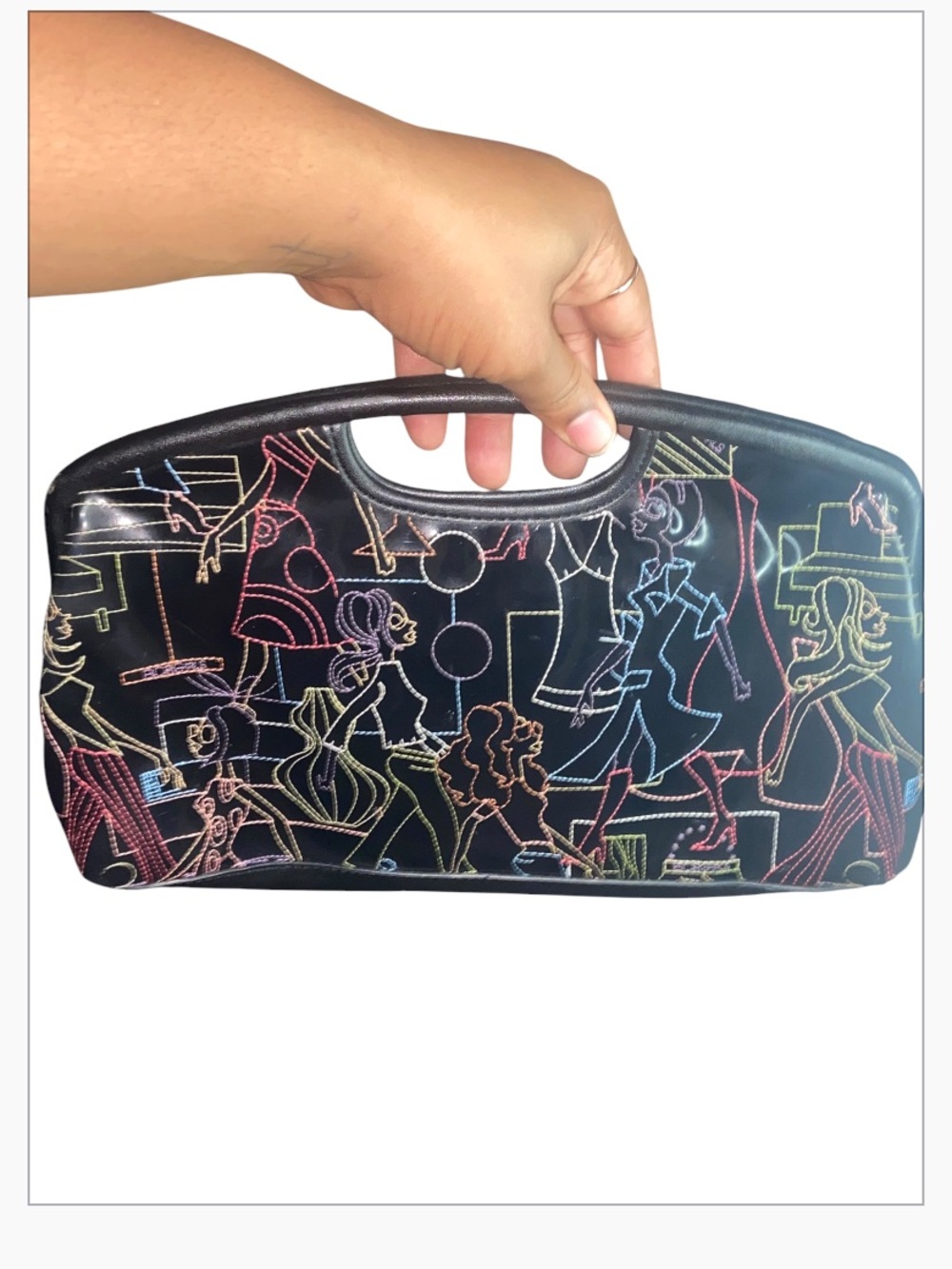 Vintage BCBGirls clutch